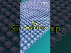 20mm-Panellgröße LED-Gitterbildschirm Hochhelligkeits-Landschaftslicht