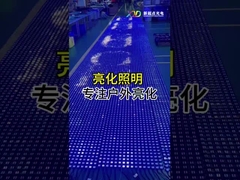 H2020-1LED Transparent LED Mesh Screen Outdoor Hohe Helligkeit Wasserdicht IP68