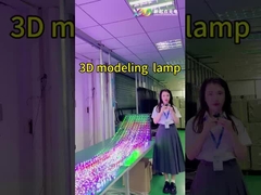 3D LED Weihnachtslichter LED Pixelkugellicht IP68 für die Dekoration von Partys im Freien