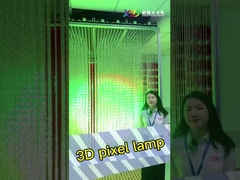 Maßgeschneiderte 3D-Bewegungssensoren Interaktive Lichtscheibe für die Feiertagsdekoration Vollfarbe