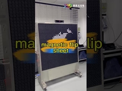 Magnetischer Flip-Dot-Bildschirm für die Ausstellungshalle der Station
