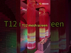 Vorhangwand T20 P80-2 LED Mesh Screen Intelligente Steuerung Oberlichter Beleuchtung
